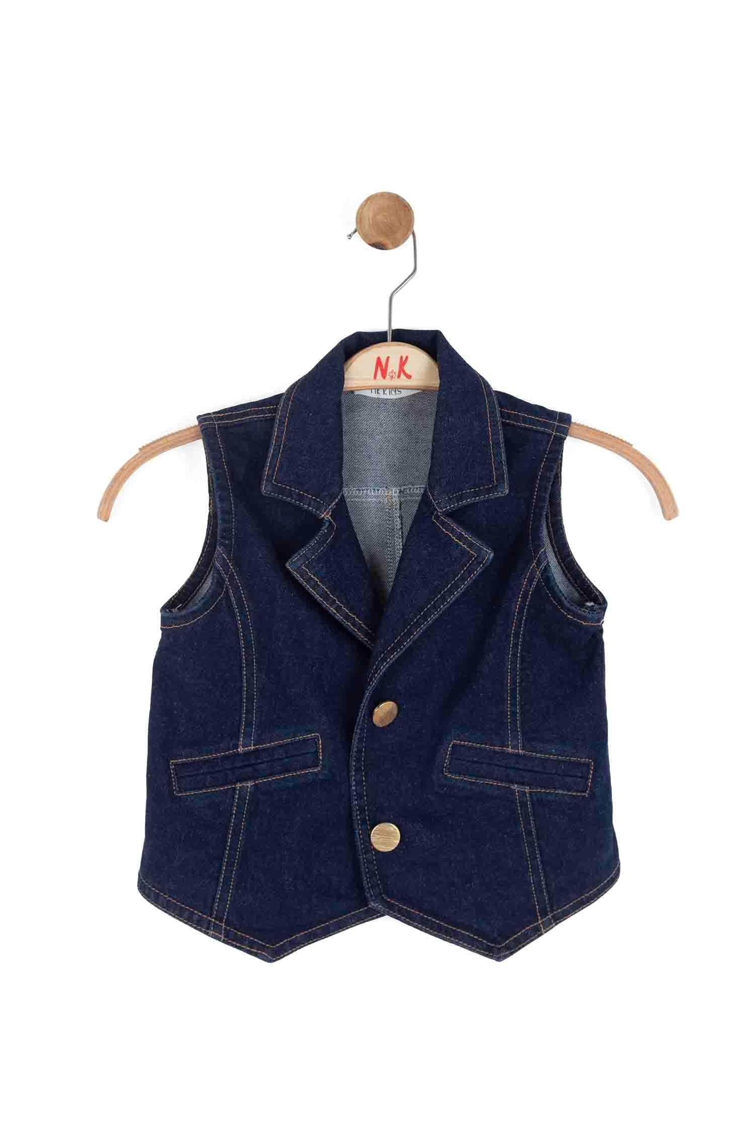 NK-31705Kız Çocuk Elegant Yelek NK-31705