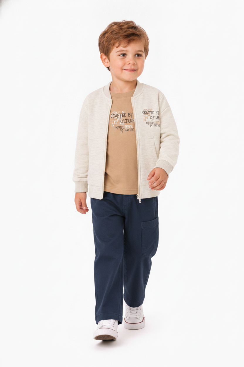 NK-42603-KErkek Bebek Homer Ceket NK-42603-K