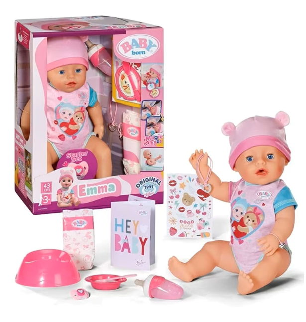 ADO-ZBB834800Baby Born Emma 43CM ZBB834800