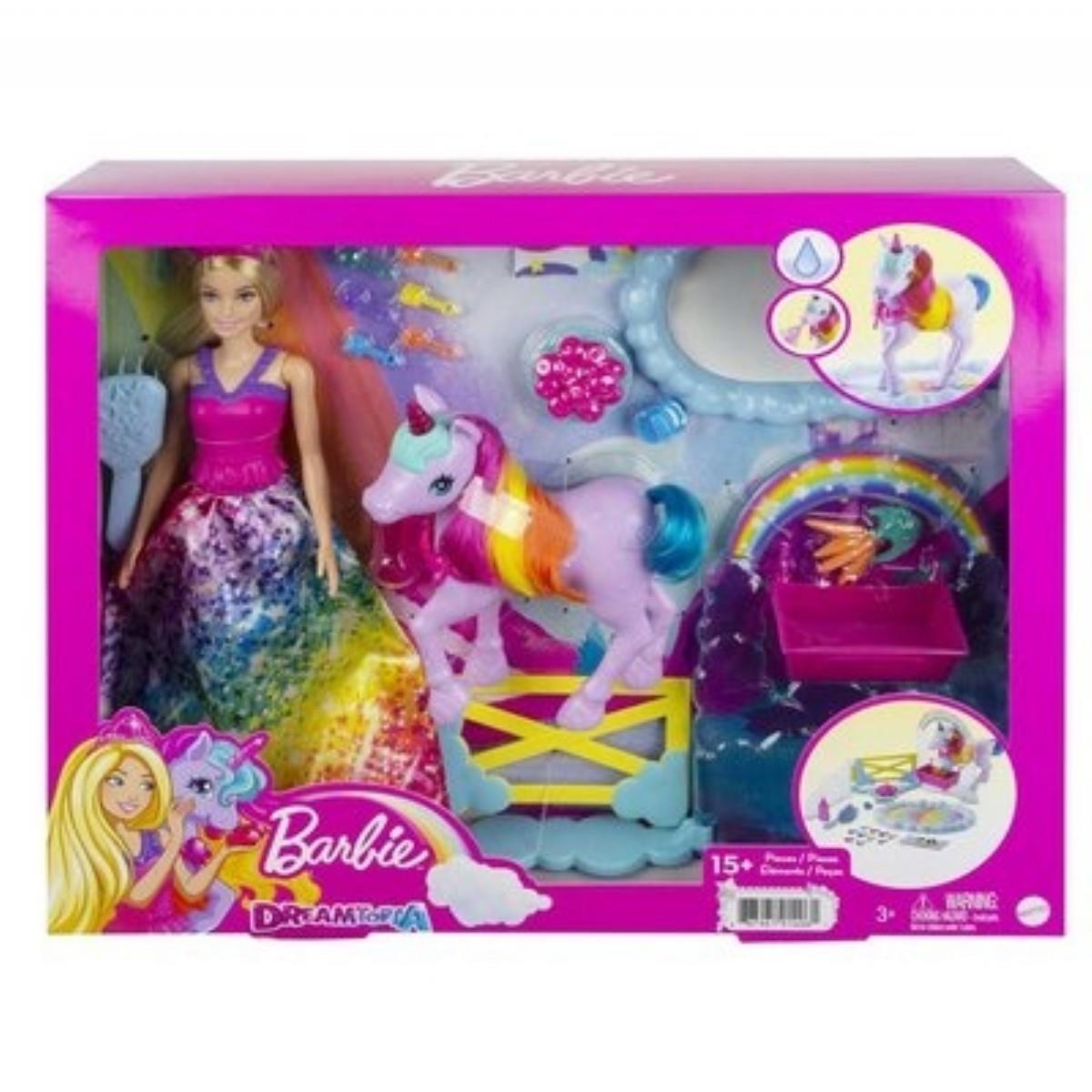 MATE-GTG01Barbie Dreamtopia Bebek ve Tek Boynuzlu At GTG01