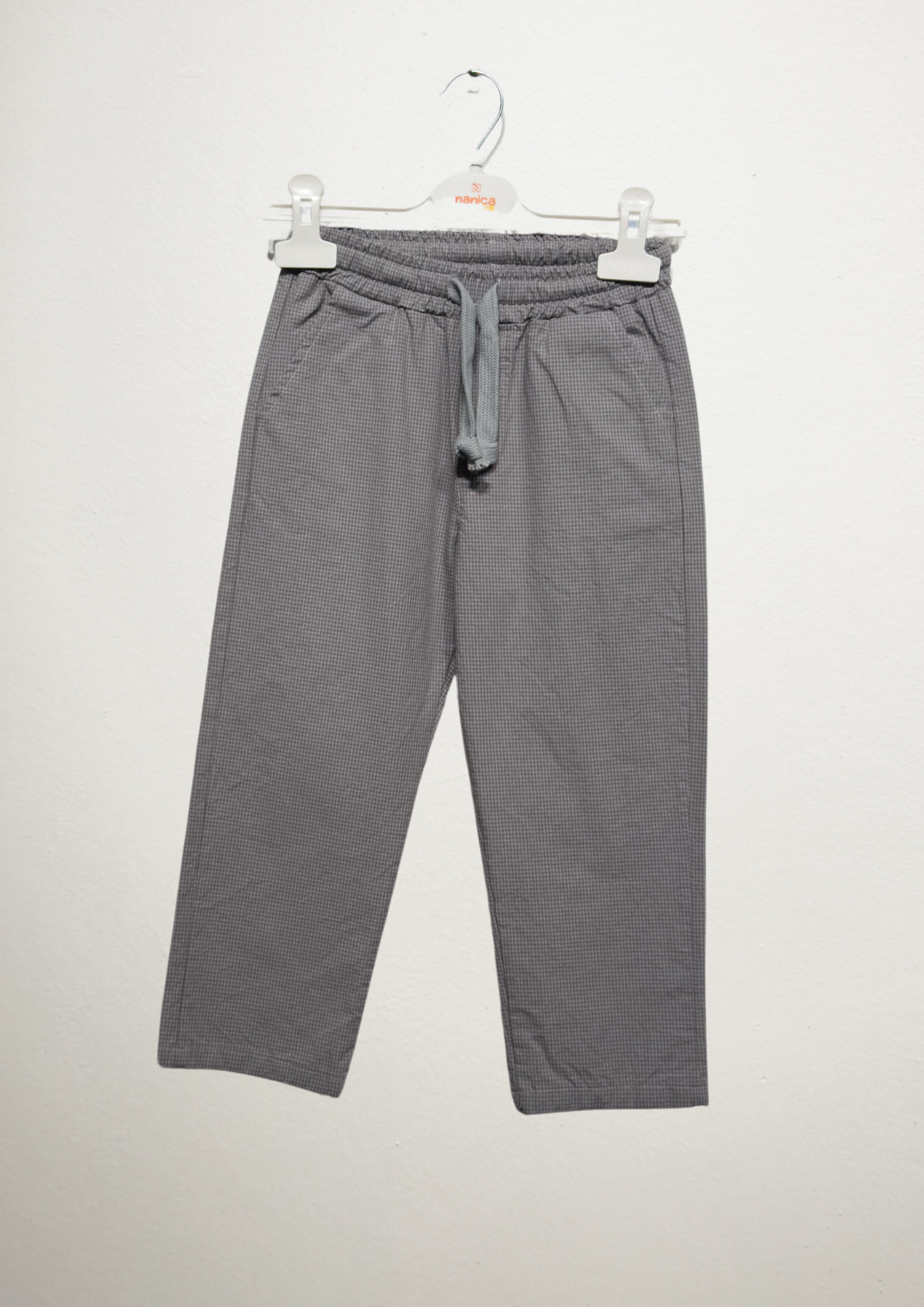 NC-125236Erkek Çocuk Ekose Pantolon 125236
