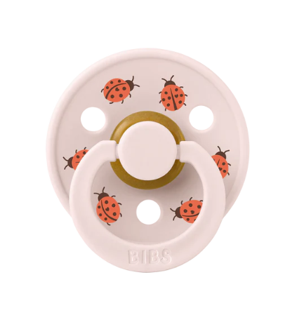 BBS-10025334Bibs Studio Colour Ladybug F.Emzik-Petal 0-6 Ay