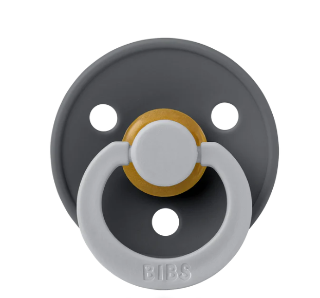 BBS-10028221Bibs Studio Colour Fusion Emzik-Iron/Cloud 0-6 Ay