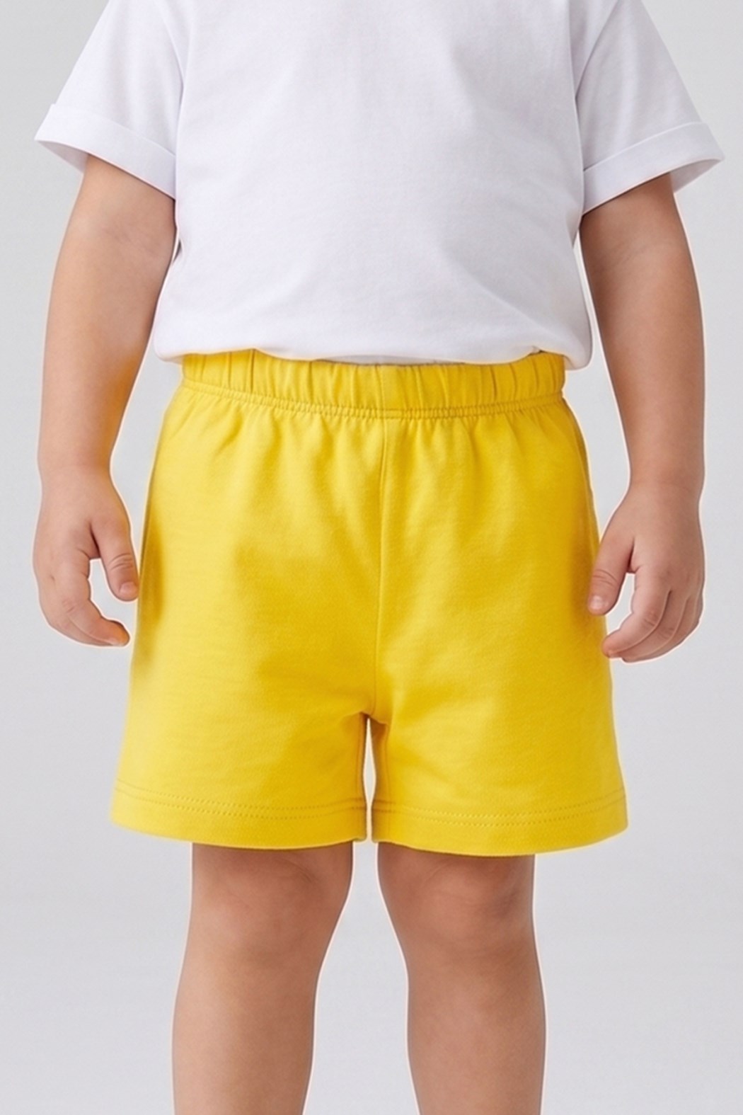 DMB-0439Kız Bebek Basic Penye Şort DMB-0439