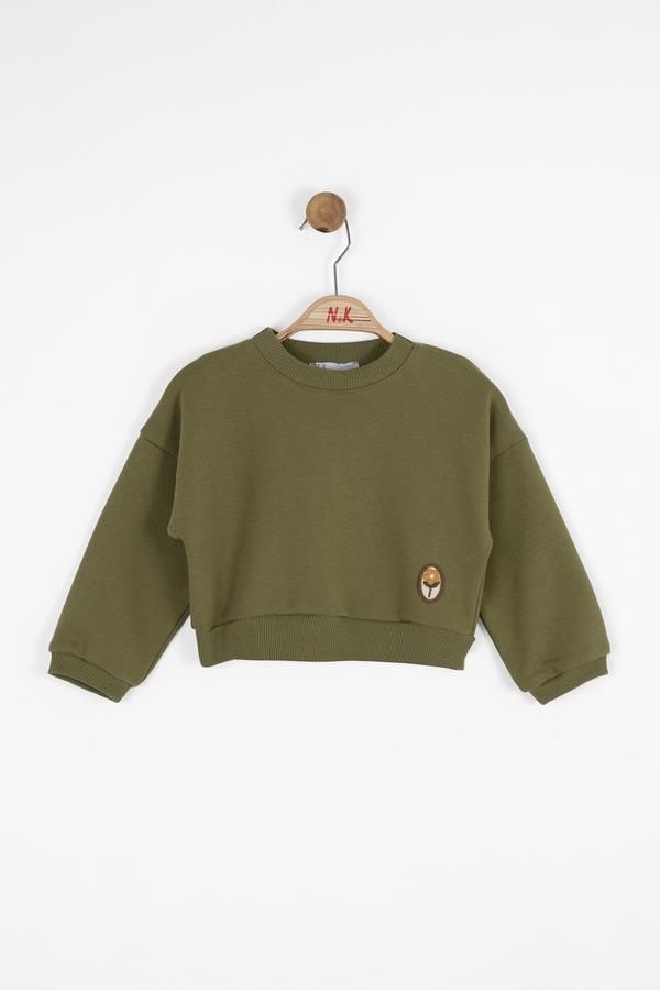 NK-37603Kız Çocuk Nilüfer Sweat