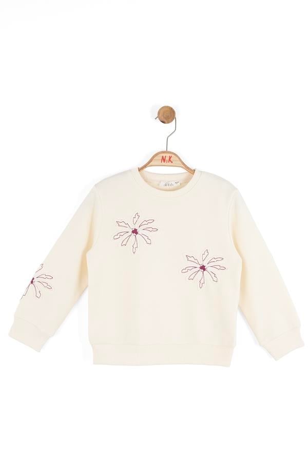 NK-39510Kız Çocuk Gelincik Sweat NK-39510