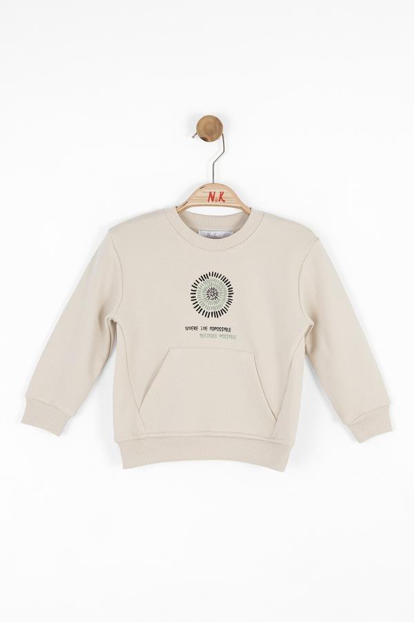NK-47602Erkek Çocuk Çember Sweat