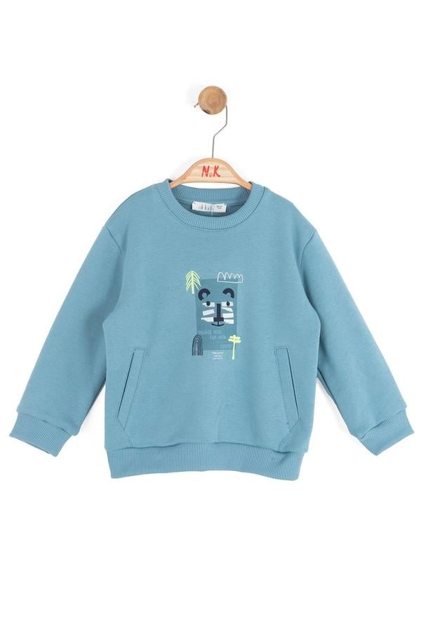 NK-49602Erkek Çocuk Wıld Sweat NK-49602