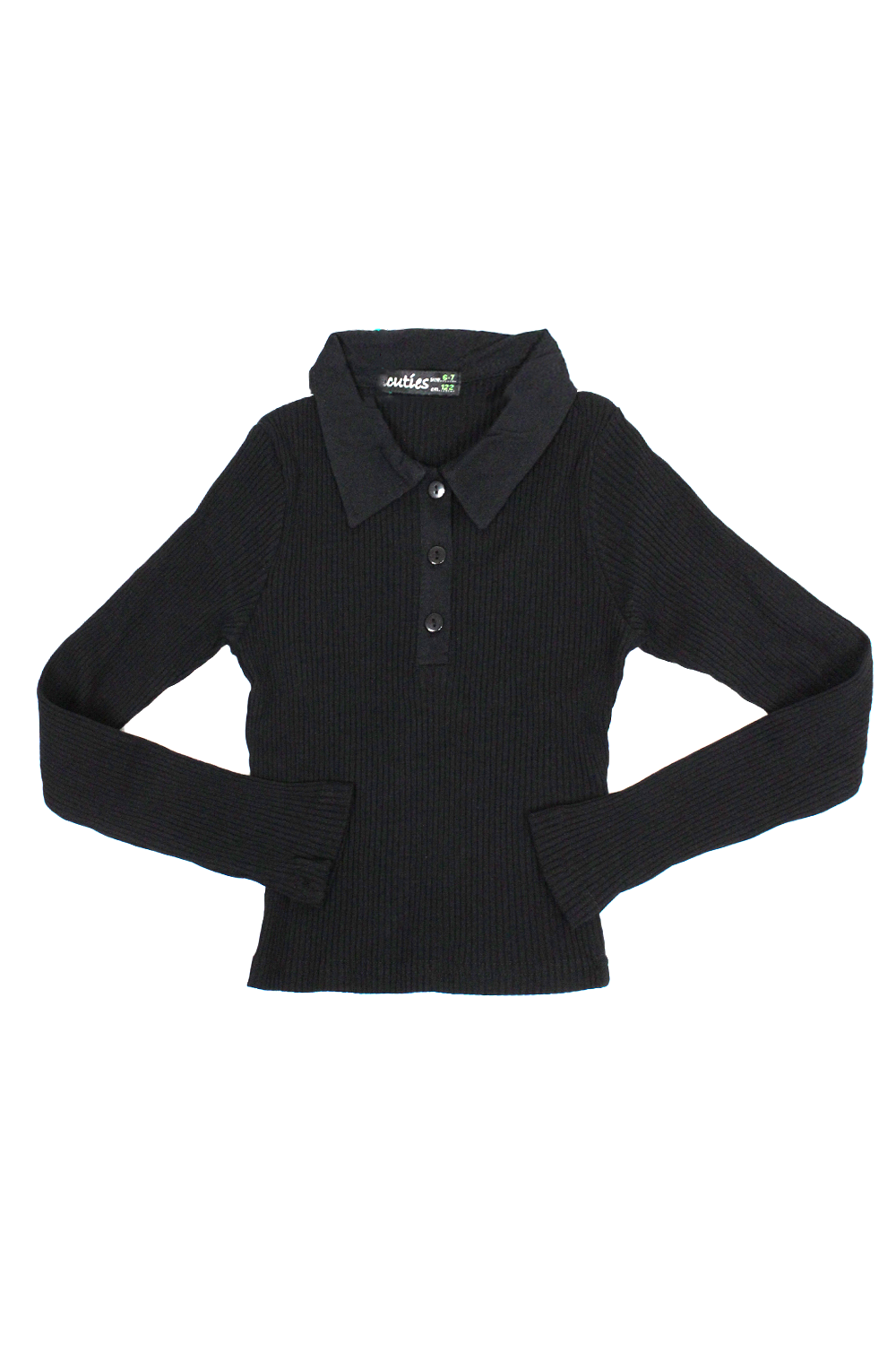 Kız Çocuk Kaşkorse Polo Yaka Sweat