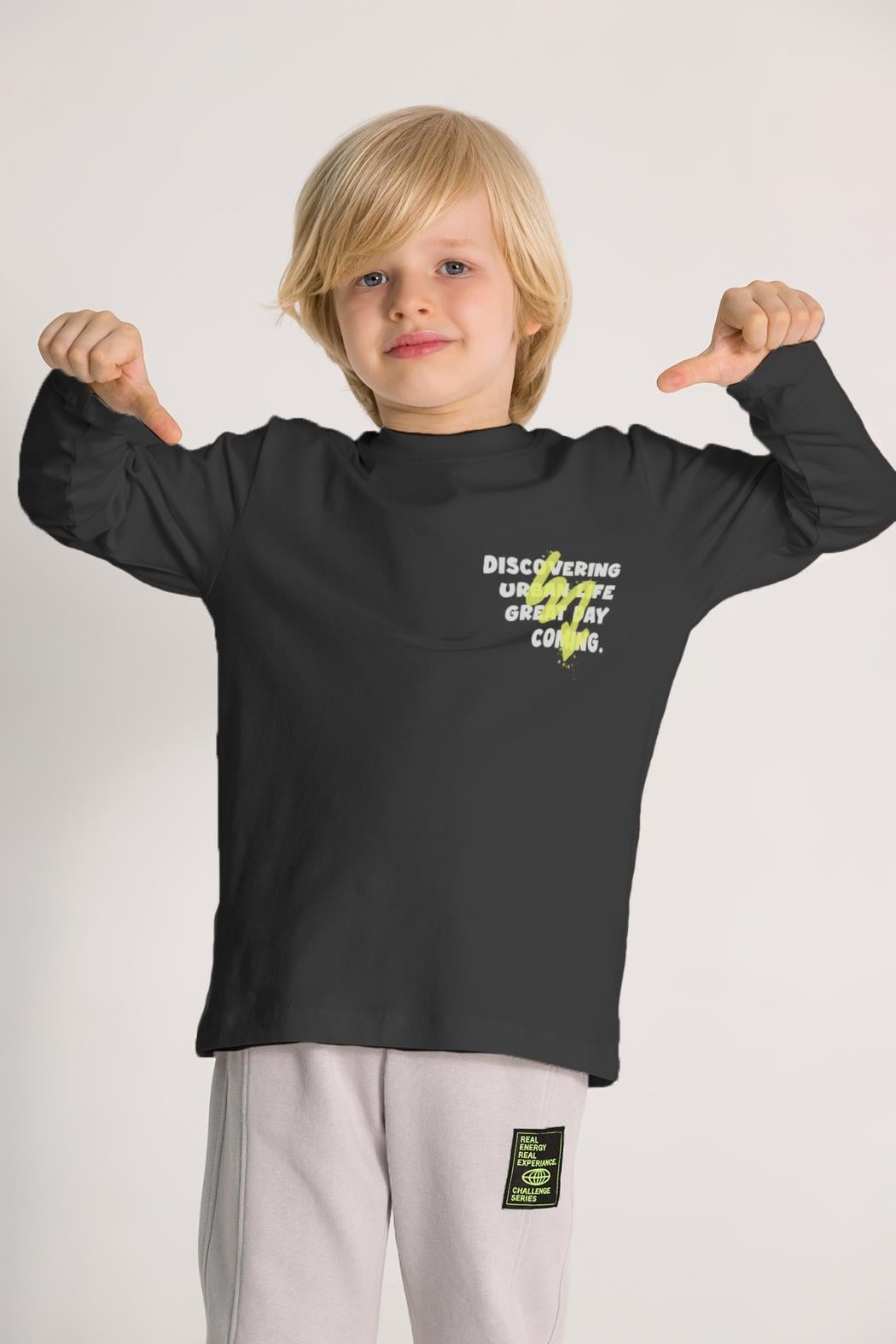 DMB-4645Erkek Çocuk Uzun Kollu Tshirt