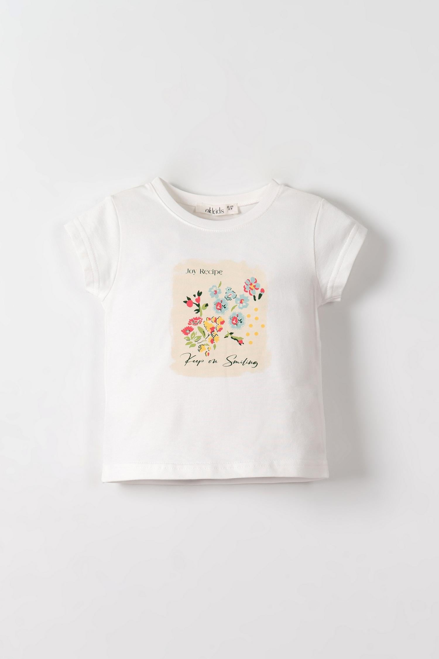 NK-31600-YErkek Çocuk Smiling Tişört NK-31600