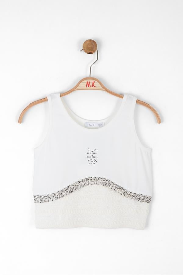 NKY-36396Kız Çocuk Paloma Bluz 36396