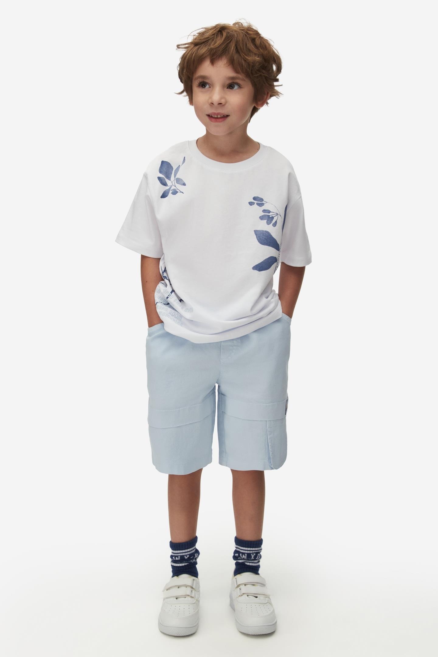 NKY-48501Erkek Çocuk Autumn Tshirt 48501