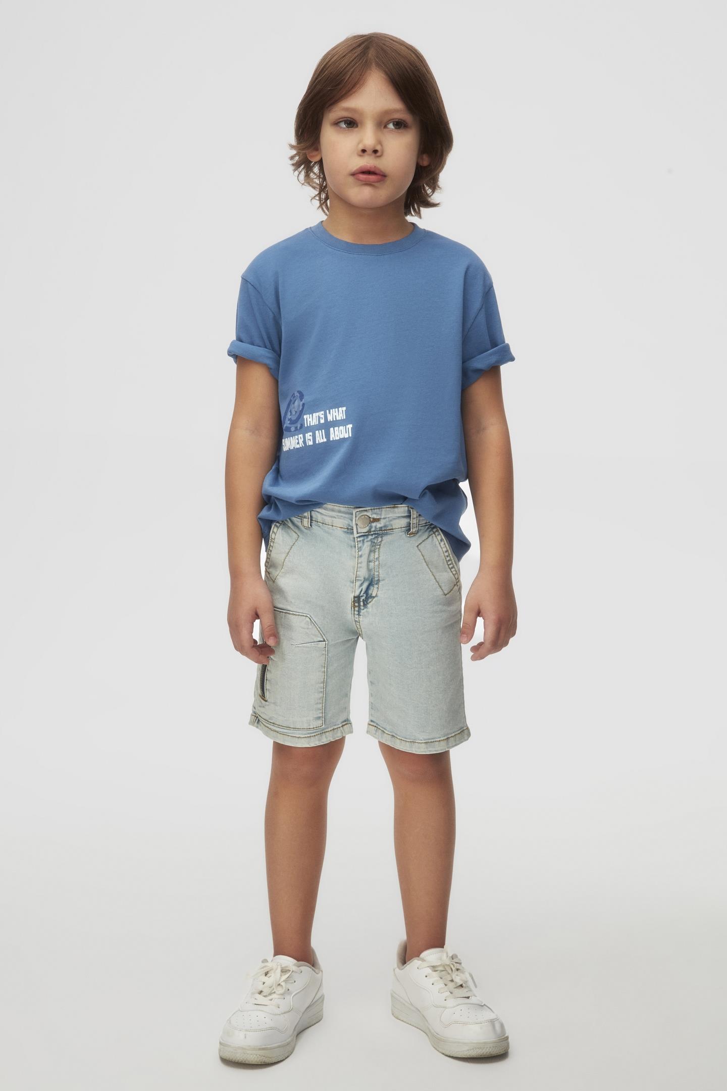 NKY-48544Erkek Çocuk Summer Tişört 48544