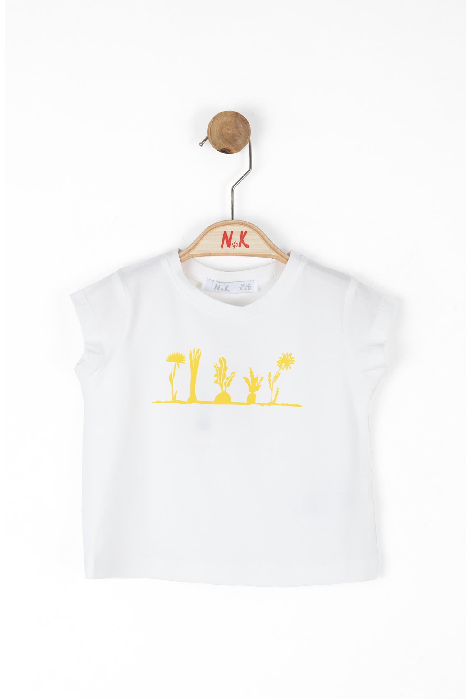 NKY-36618Kız Bebek Carrot Tshirt 36618
