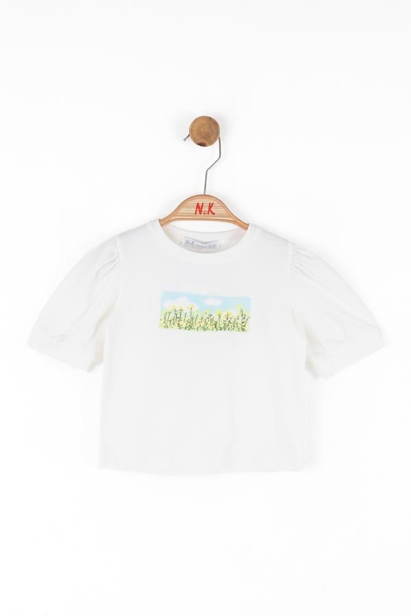NKY-38625Kız Bebek Mımosa Tshirt