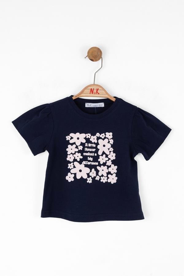 NKY-38638Kız Bebek Lıttle Tshirt