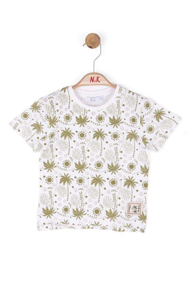 NKY-46614Erkek Bebek Ventro Tshirt 46614