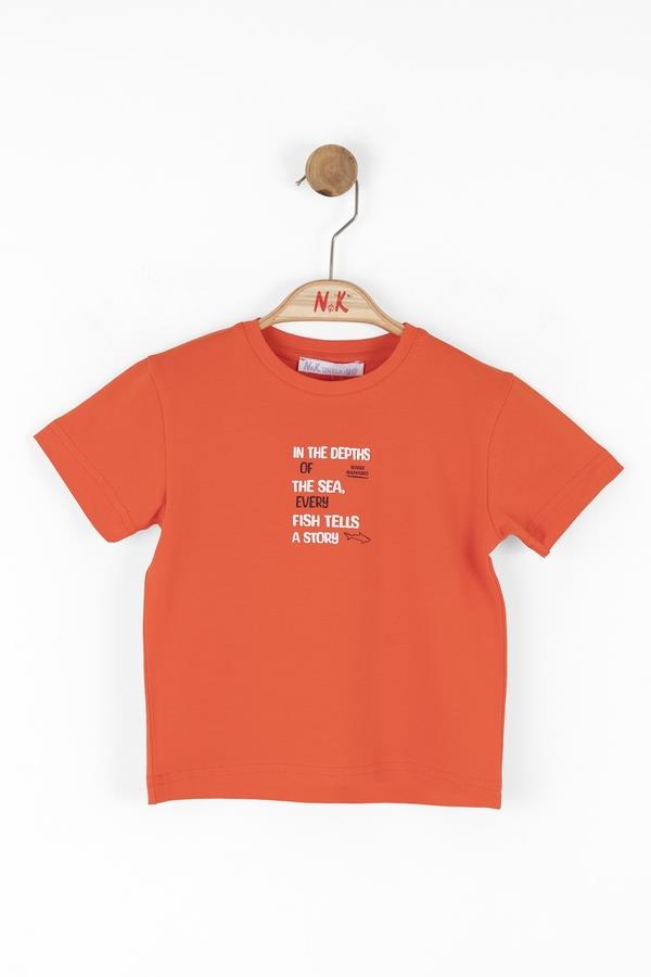 NKY-48614Erkek Bebek Canary Tshirt 48614