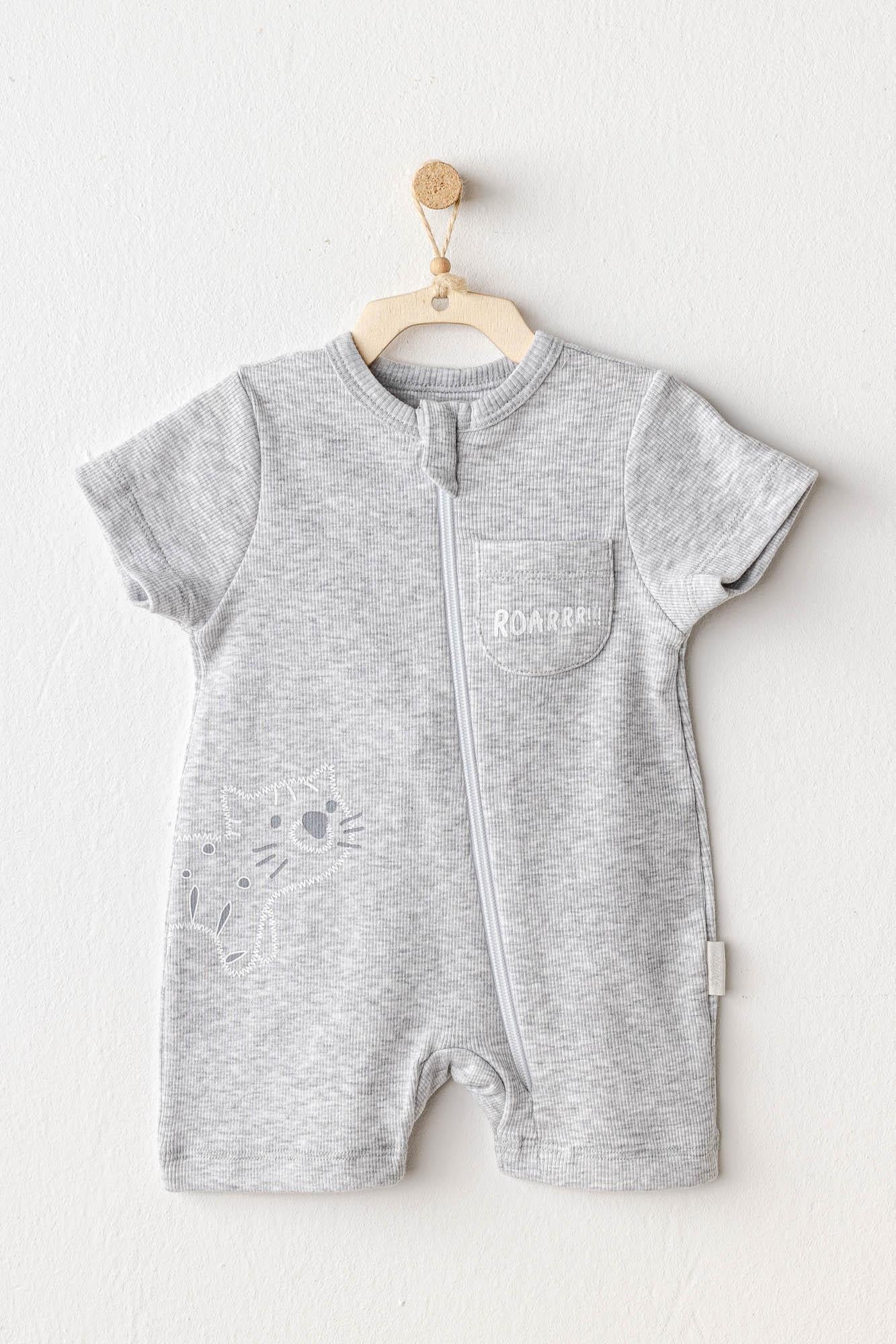 ANW-AC25810Erkek Bebek Tulum Romper AC25810