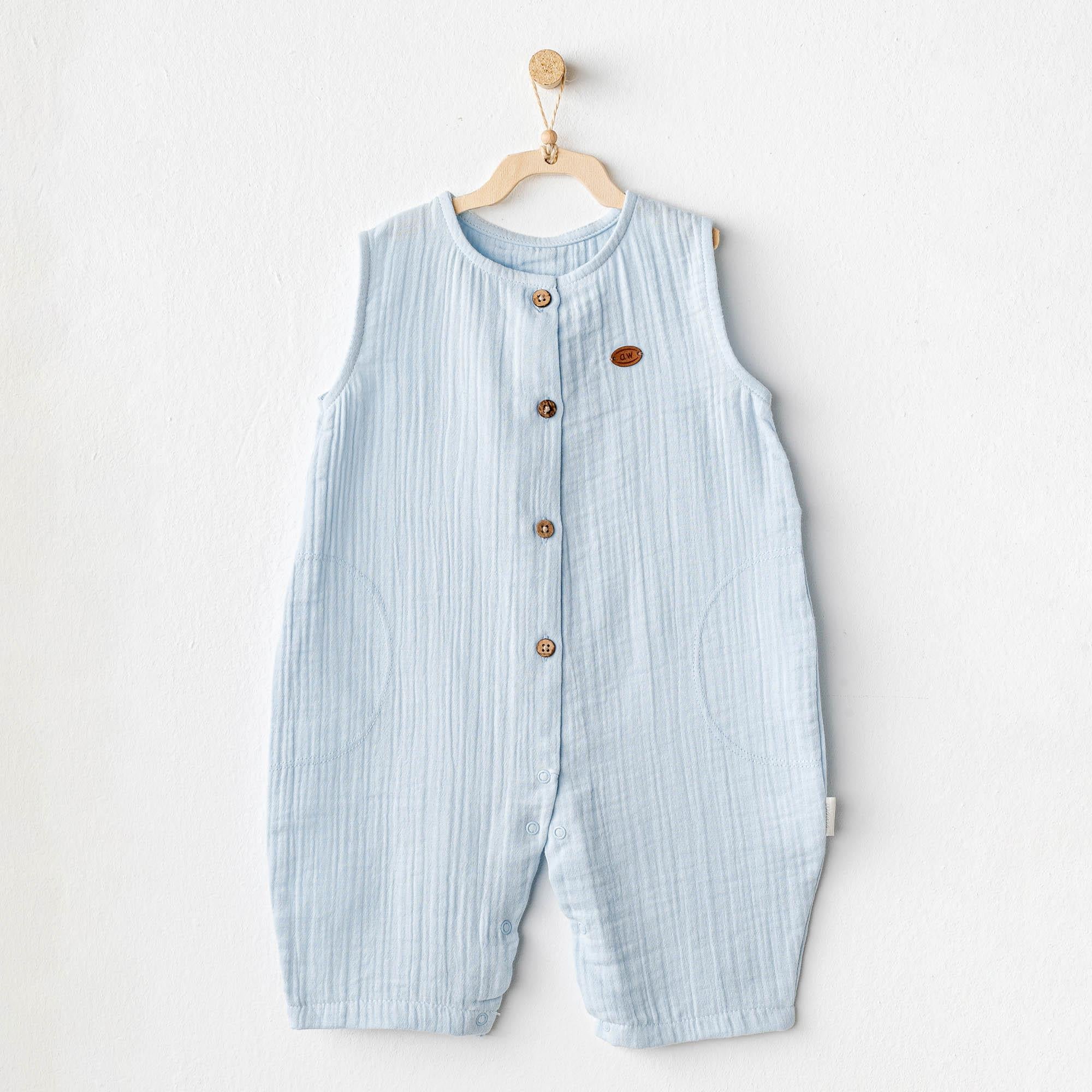 ANW-AC25883Erkek Bebek Tulum Romper AC25883