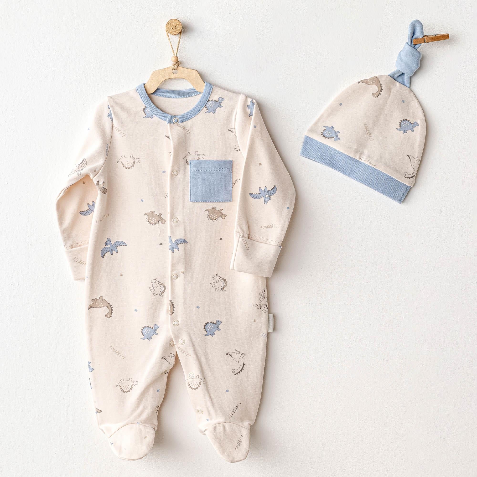 ANW-AC25919Erkek Bebek Tulum Takim Romper AC25919