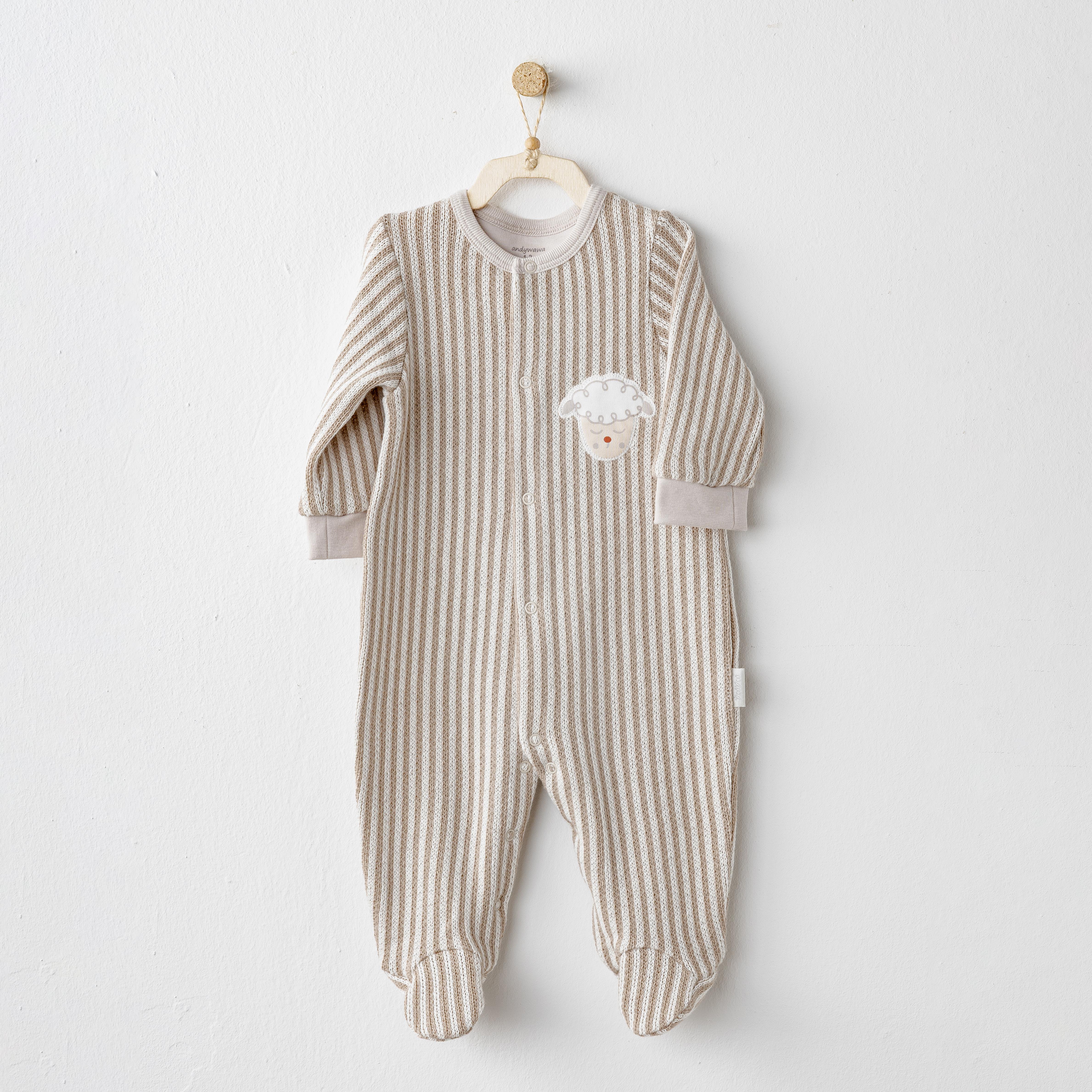 ANW-AC26169Erkek Bebek Tulum Romper AC26169
