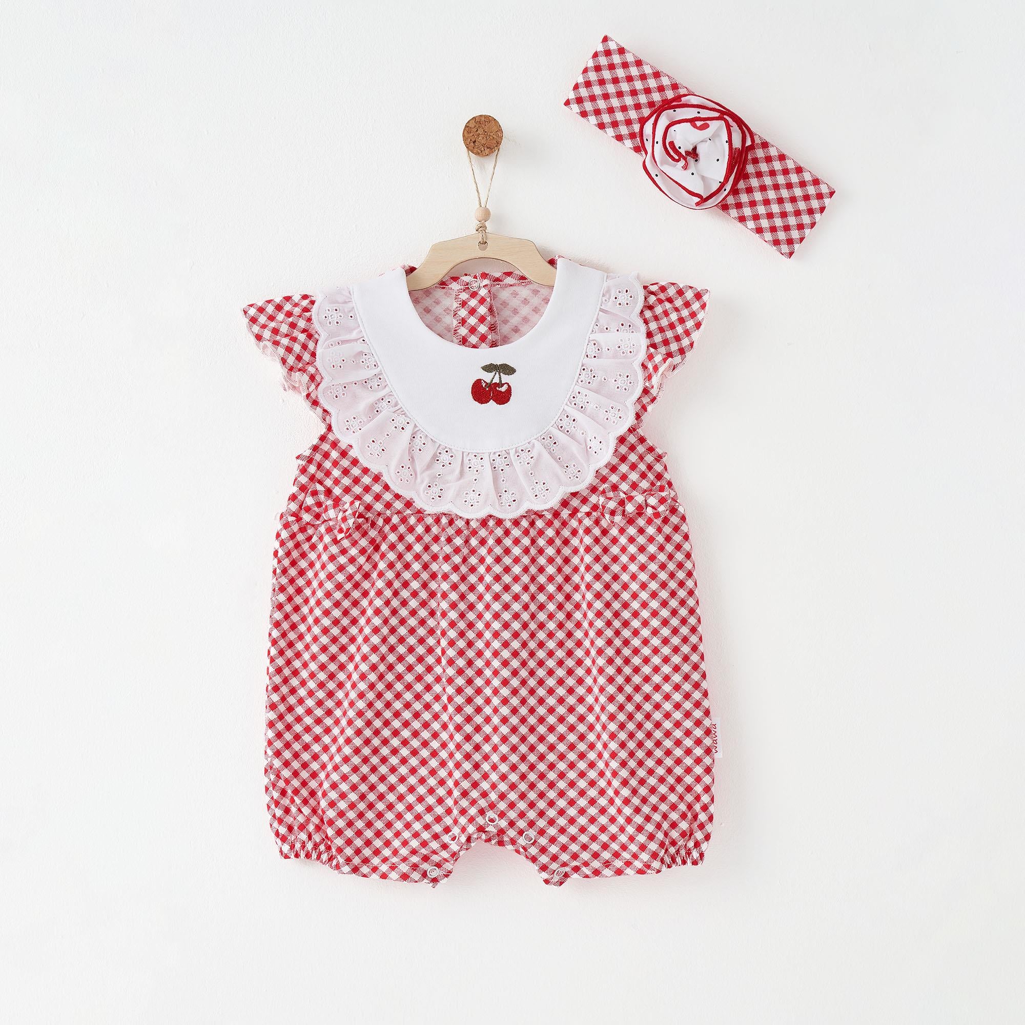 ANW-AC26683Kız Bebek Tulum Takım Romper ANW-AC26683