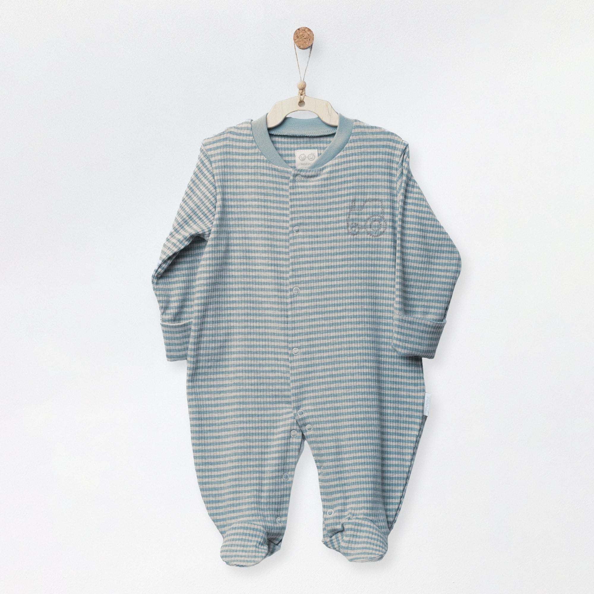 ANW-AC27189Bebek Tulum Romper Bamboo Casual ANW-AC27189