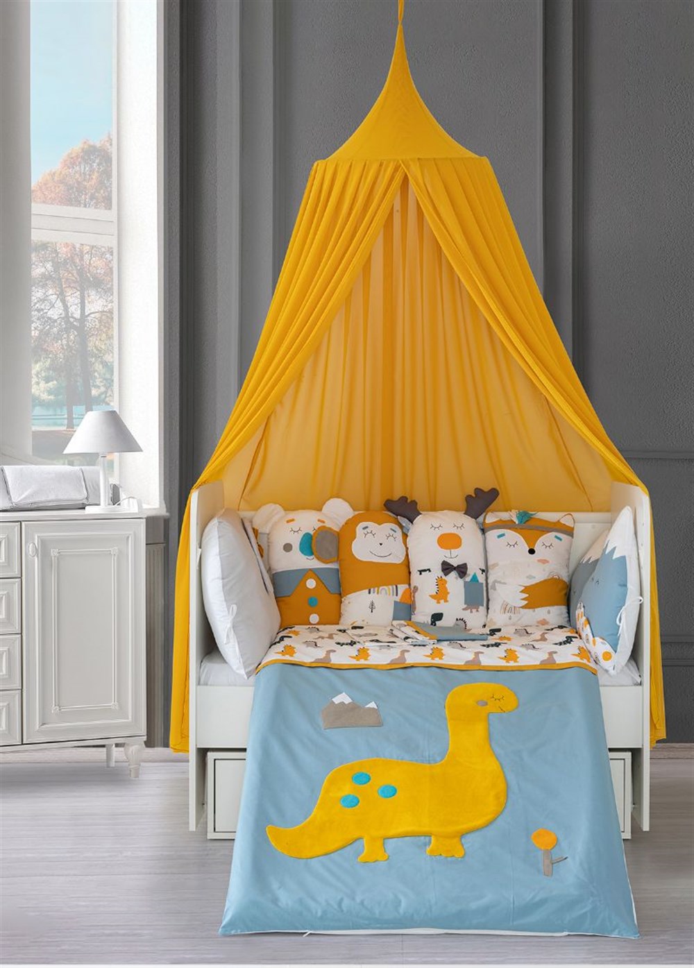 PIR-21503000Pierre Cardin Mountain Bebek Uyku Seti 75x35cm