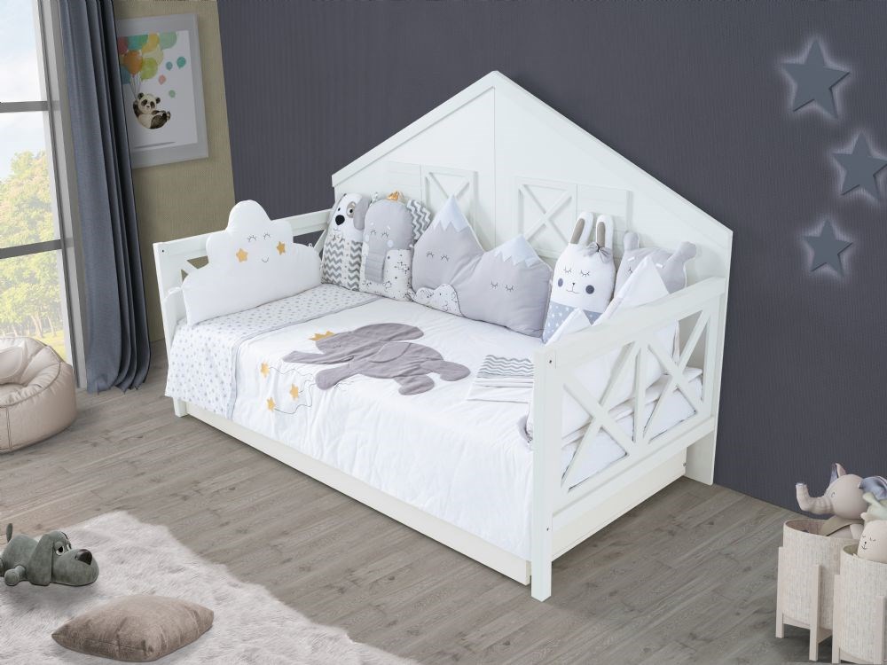 PIR-215500Pierre Cardin Zoo Montessori Uyku Seti 90x190cm