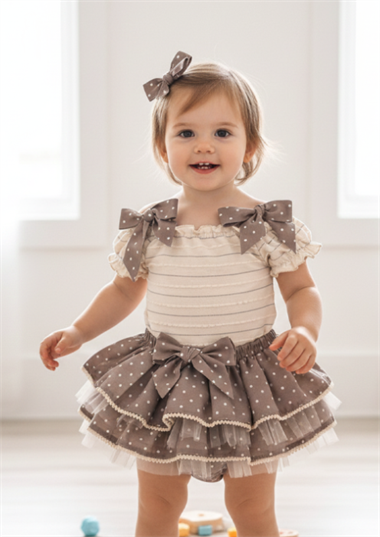 CMN-3708Kız Bebek Lara 2'li Takım CMN-3708
