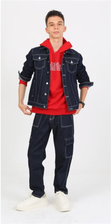 MRN-3501-TKMErkek Çocuk Kot Takım MRN-3501-TKM