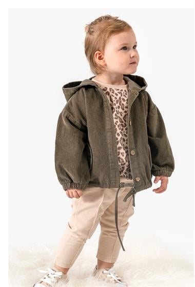 NOY-9329Kız Bebek Leopar Desenli 3'lü Takım NOY-9329