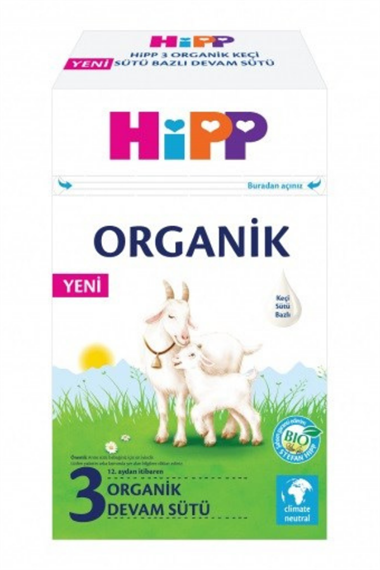 HIP-20002Hipp Organik Keçi Sütü Bazlı Bebek Sütü No:3 400GR