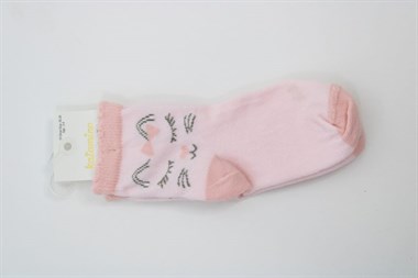 KAT-20118Katamino 20118 Kız Çocuk Kedili Soket Çorap