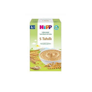 Hipp 2890 Organik 5 Tahıllı Tahıl Bazlı Ek Gıda