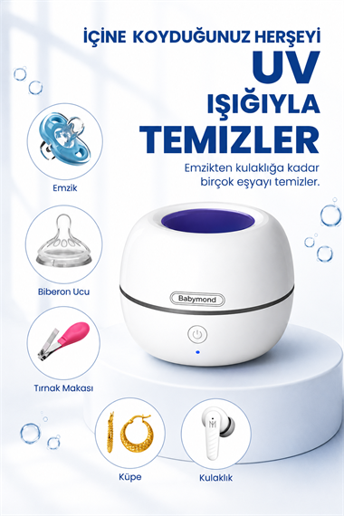 BMN-XS150Cleanaura Ultraviyole Şarj Edilebilir Temizlik Cihazı - Mikrobiyoloji Onaylı