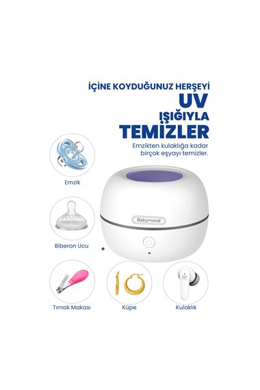 BMN-XS150Cleanaura Ultraviyole Şarj Edilebilir Temizlik Cihazı - Mikrobiyoloji Onaylı