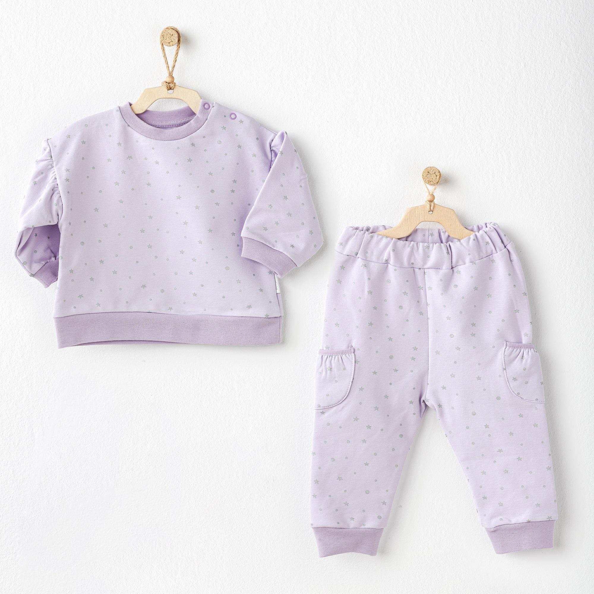 ANW-AC25100Kız Bebek Takım 2'li Set Sweet Penguin AC25100