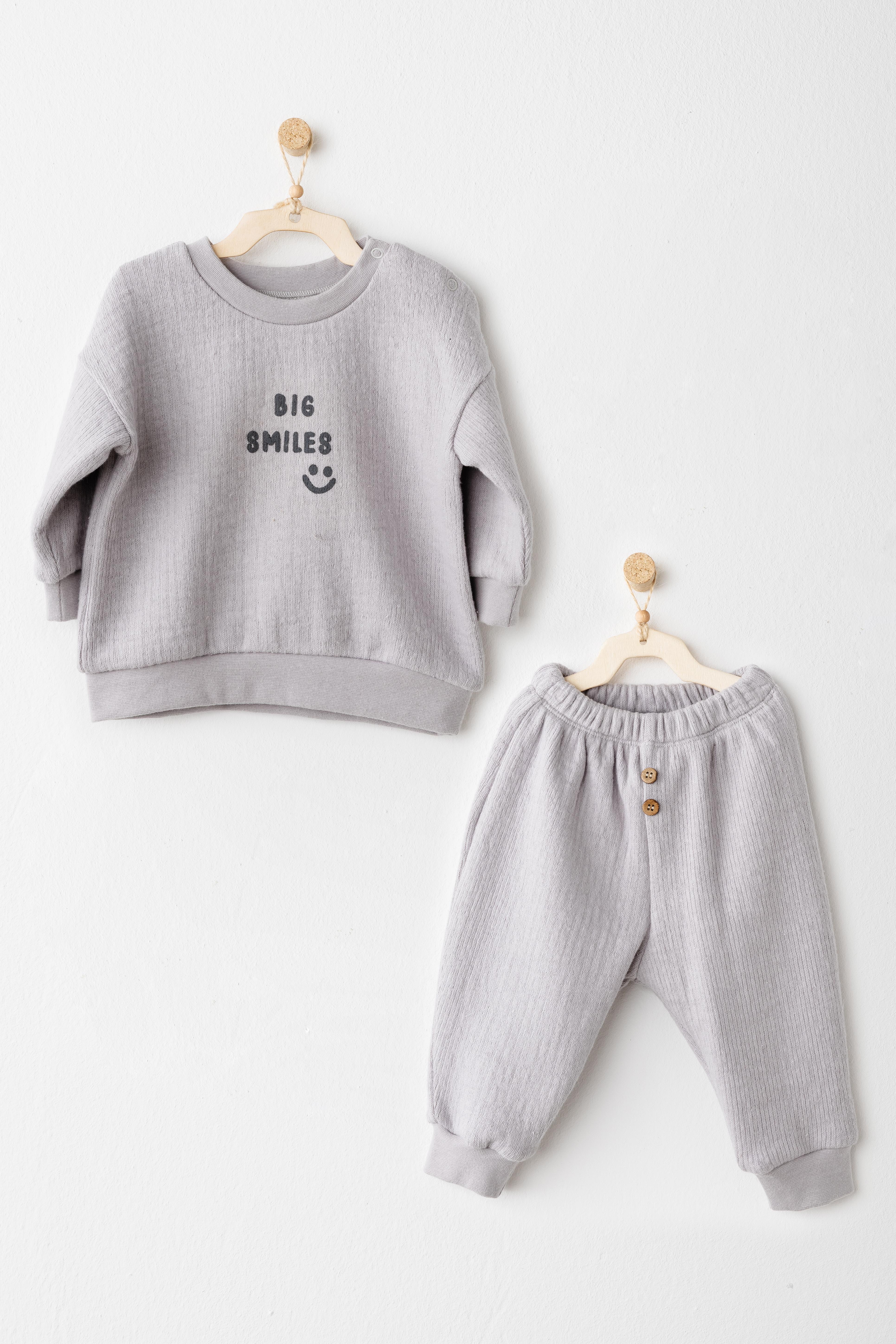 ANW-AC26206Erkek Bebek Takım 2 Parça Set Casual AC26206