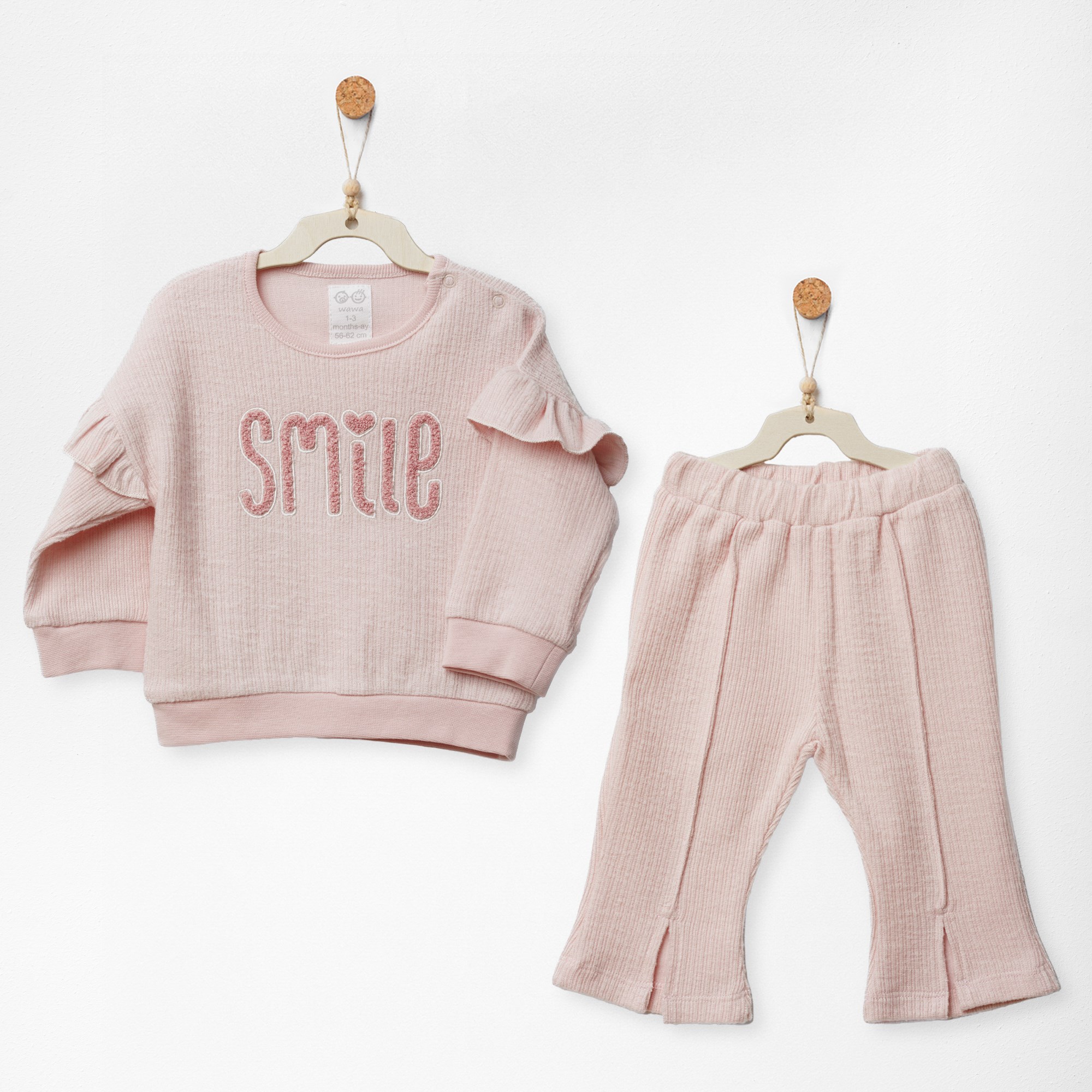 ANW-AC27005Kız Bebek Takım 2 Pcs Set Floral Dreams ANW-AC27005