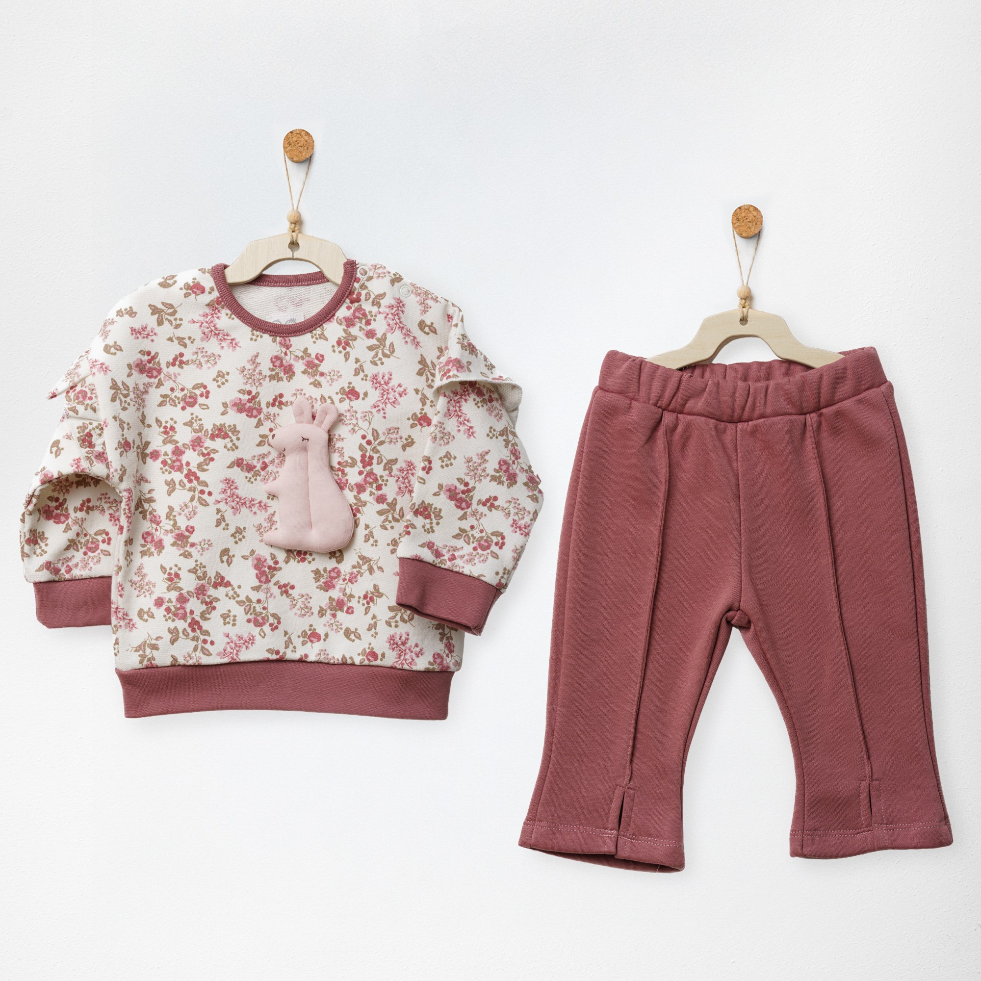 ANW-AC27014Kız Bebek Takım 2 Pcs Set Floral Dreams ANW-AC27014