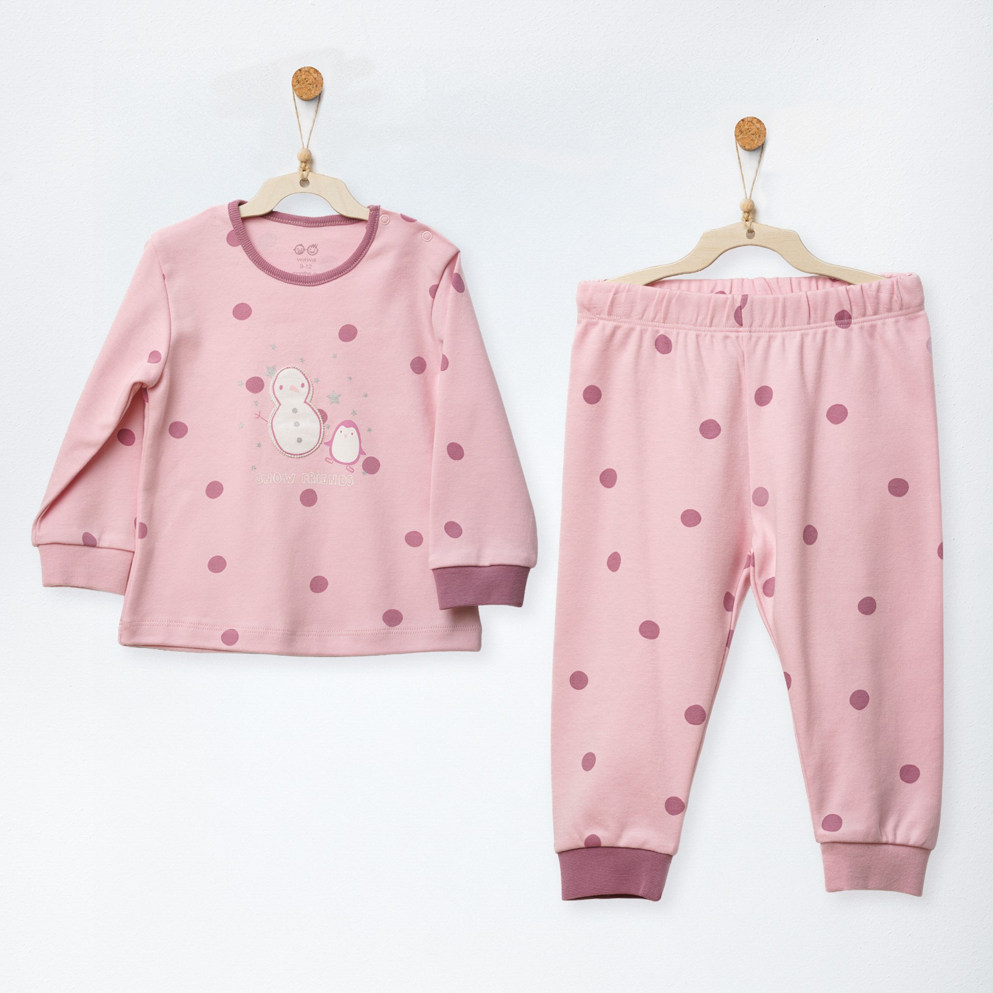 ANW-AC27140Kız Bebek Pijama Pajamas Lıttle Dreamers ANW-AC27140