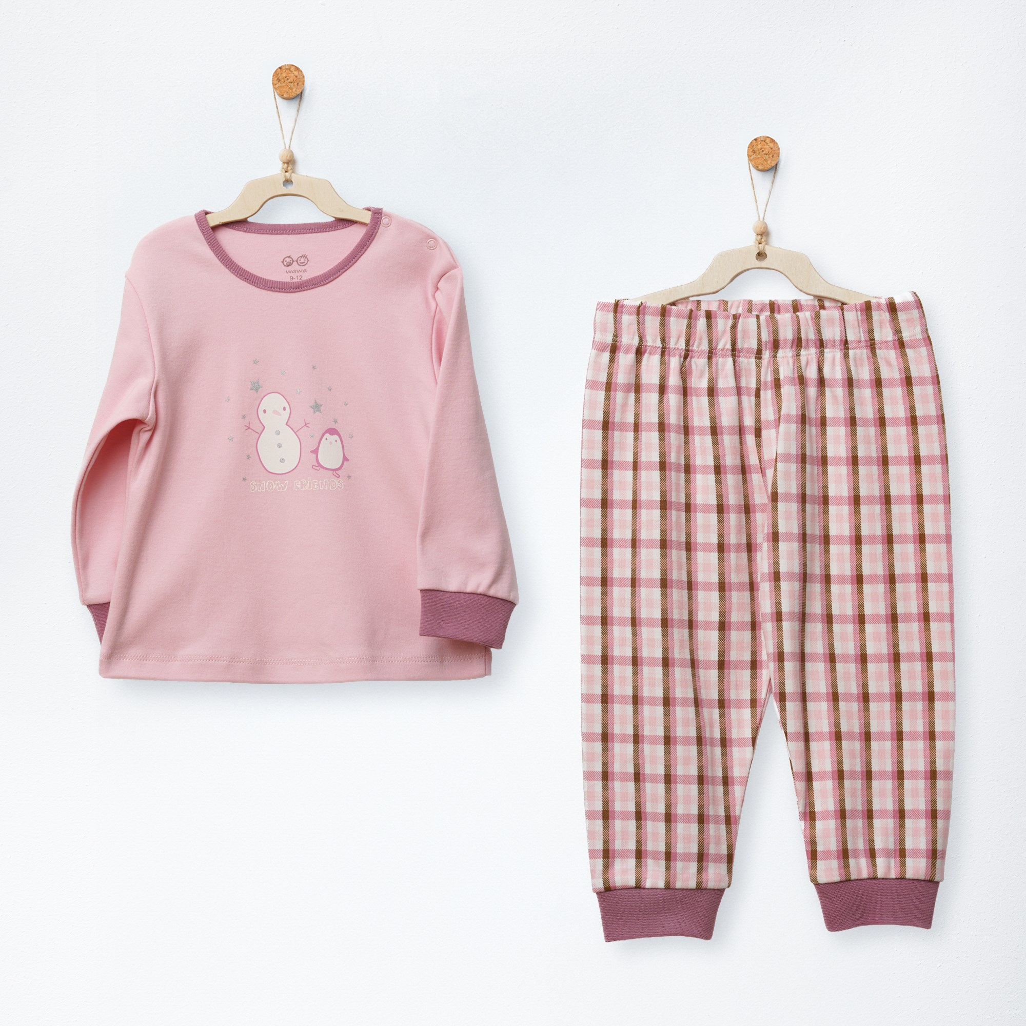 ANW-AC27144Kız Bebek Pijama Pajamas Little Dreamers ANW-AC27144