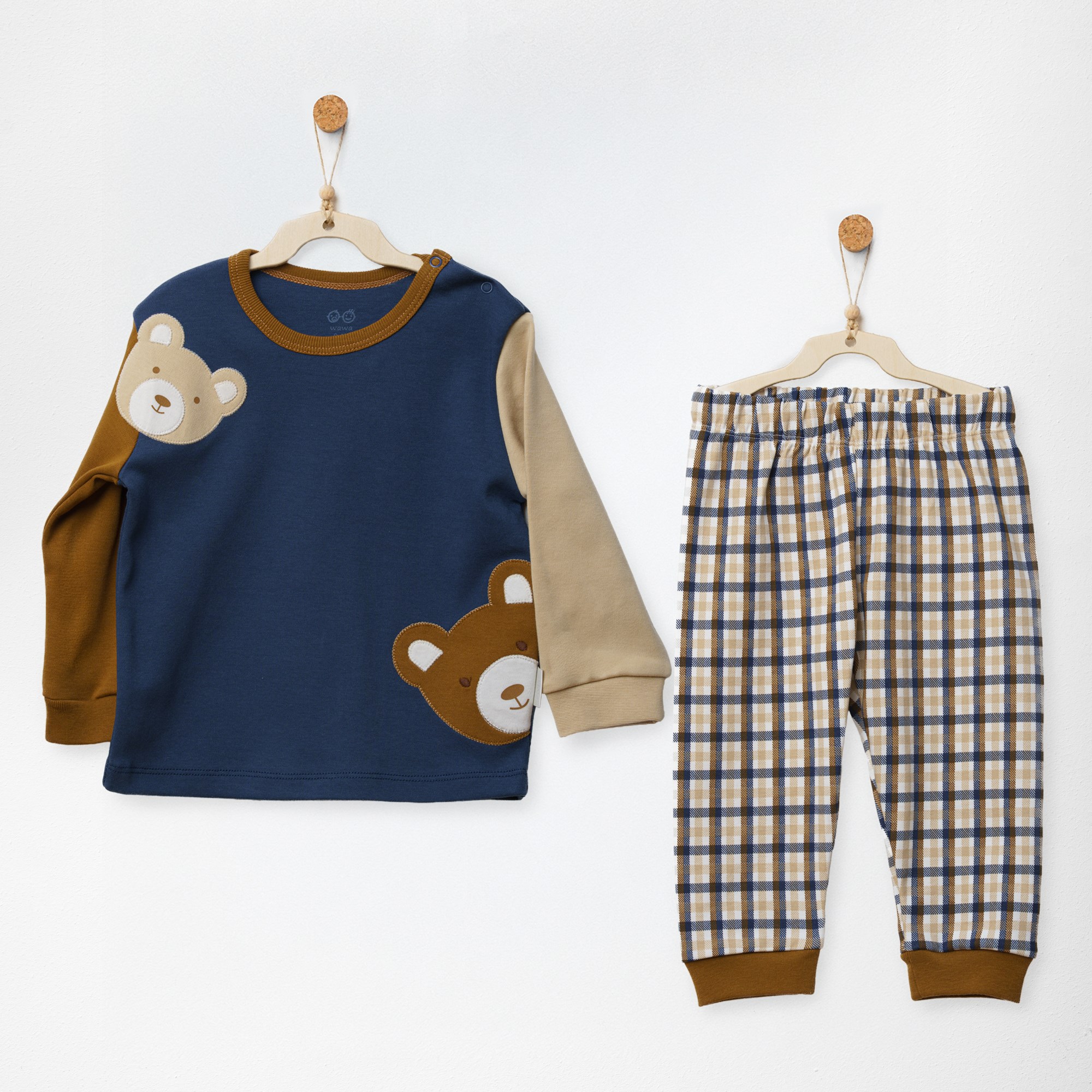 ANW-AC27150Erkek Bebek Pijama Pajamas Little Dreamers ANW-AC27150