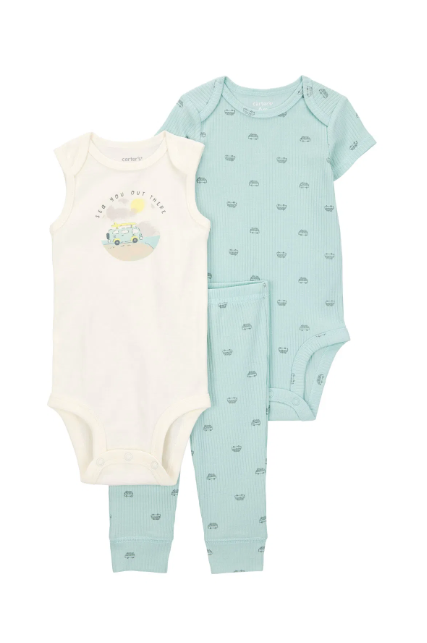 CTR-1S359610Layette Erkek Bebek Alt Üst Set 2'li Paket 1S359610
