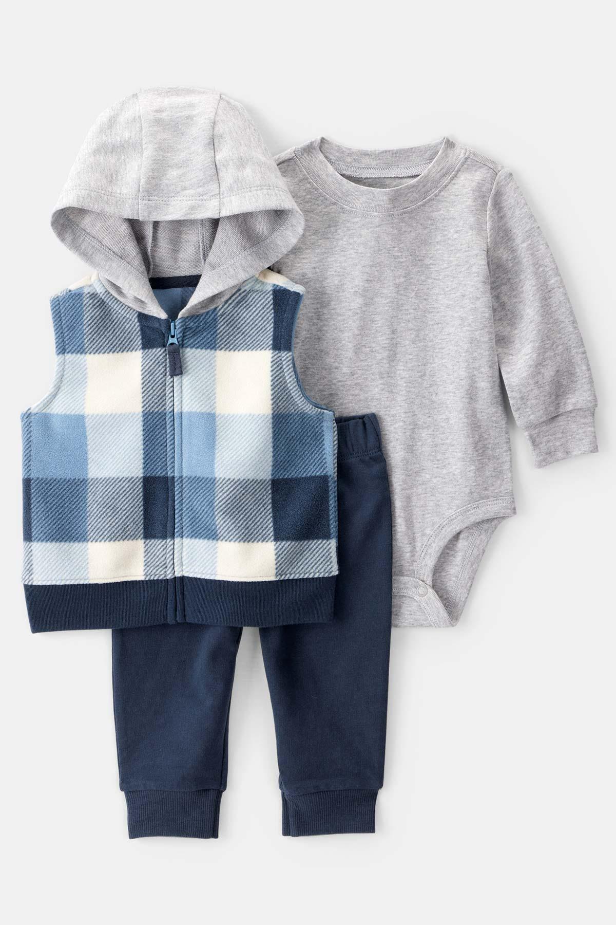 CTR-1T475310Erkek Bebek Yelekli Set 1T475310