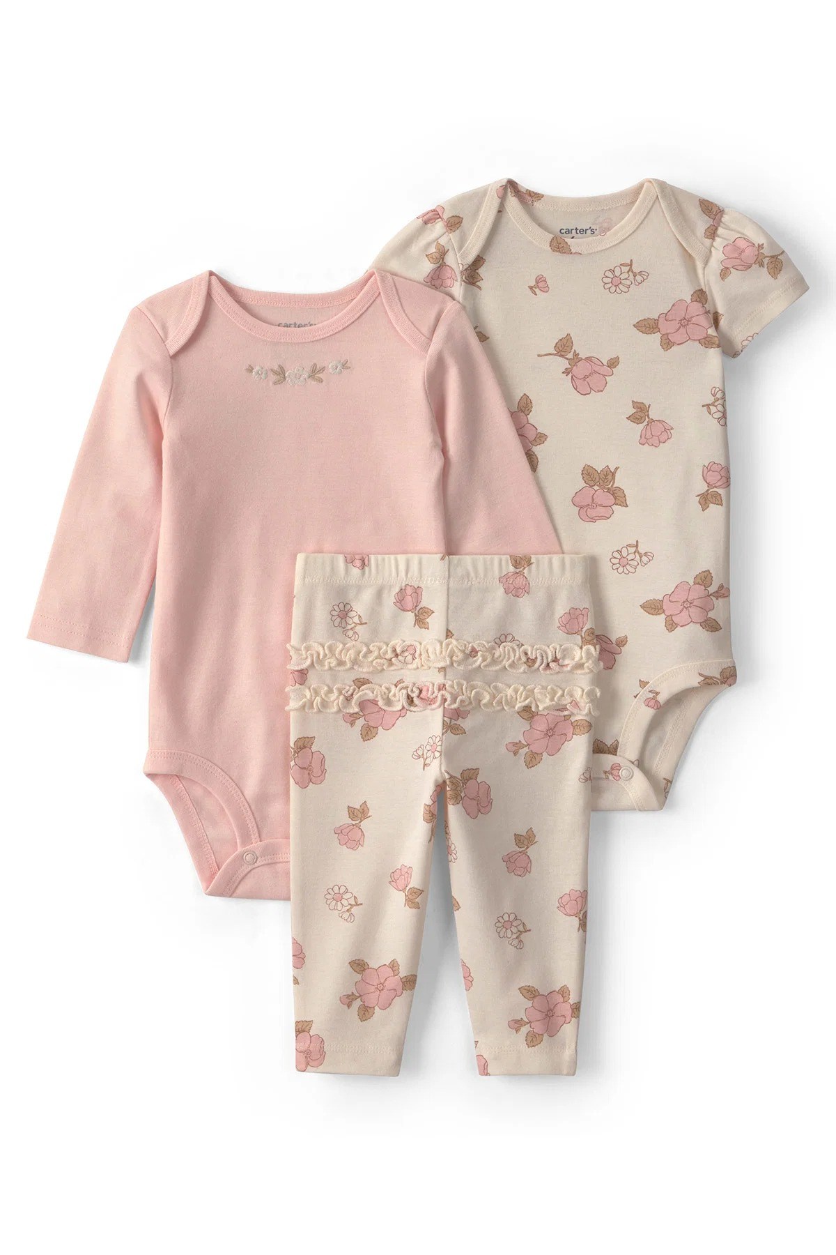 CTR-1V419910Layette Kız Bebek Alt Üst Set CTR-1V419910