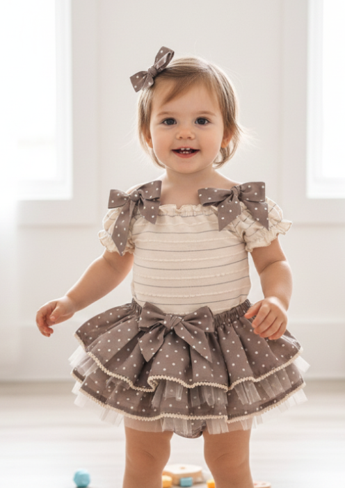 CMN-3708Kız Bebek Lara 2'li Takım CMN-3708